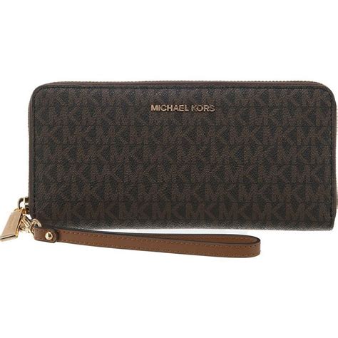 michael kors travel geldbörse|Michael Kors Jet Set Travel Continental Brown One Size.